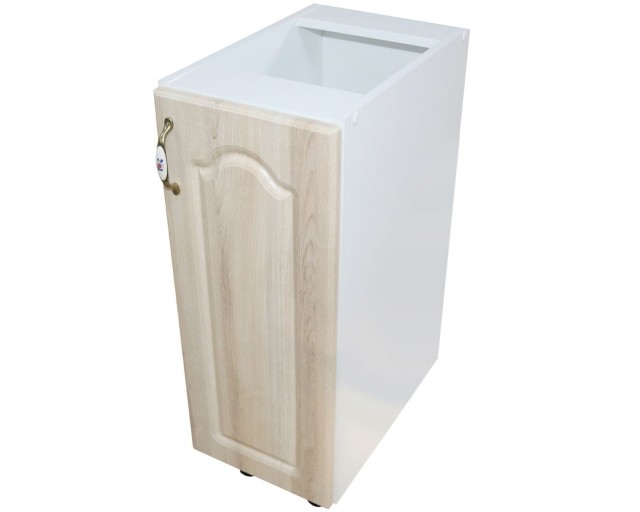 Corp inferior 30 cu 1 usa Zebra alba cu MDF sonoma mustata